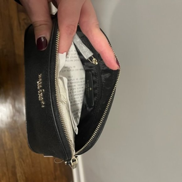 Kate Spade Black Glitter Cross Body Bag - Picture 5 of 6